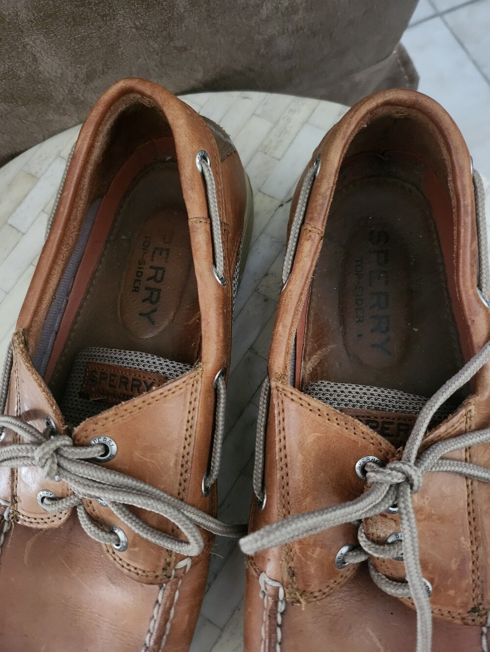Sperry men shoes size 11W - Picture 2 of 6